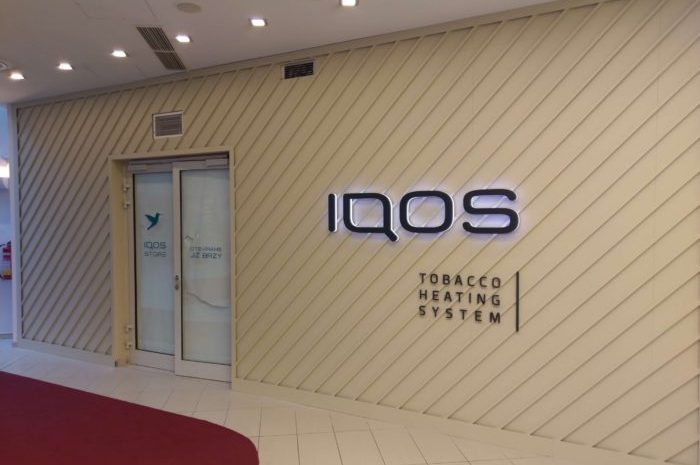 Stavba prodejny IQOS